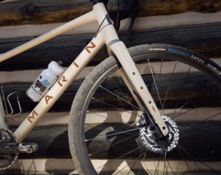 Gestalt X chainstay image, depicting tire clearance